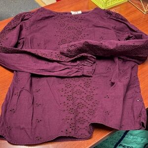 Gap eyelet top S // 010931